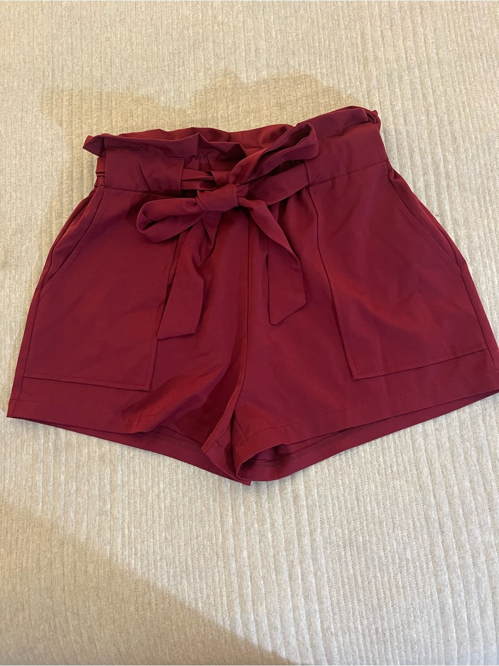 Windsor Dressy Burgundy Shorts Size Small